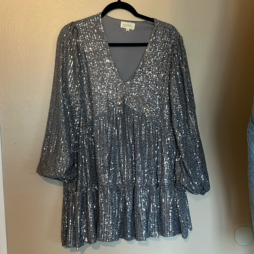 MELLODAY shimmer dress
